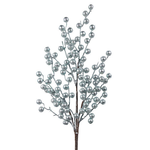 Light Blue Berry Stem 73.5cm