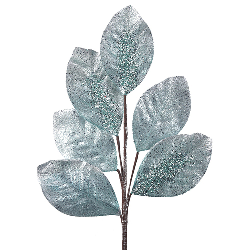 Light Blue Leaf Stem 76cm