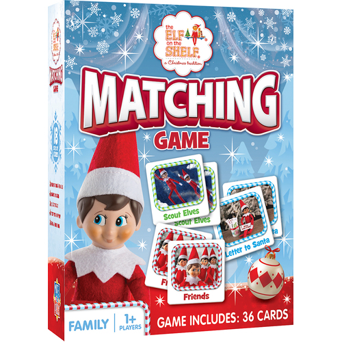 Elf on the Shelf Matching Game