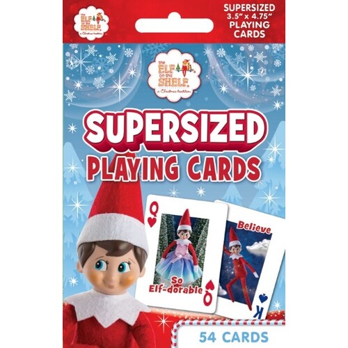 Elf on the Shelf Supersized Playing Cards