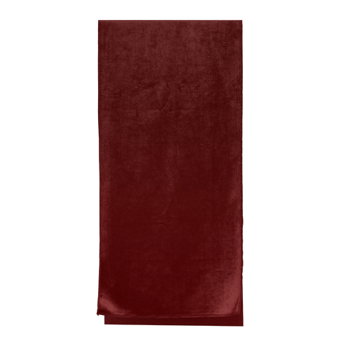 Luxe Velvet Table Runner Burgundy 200cm