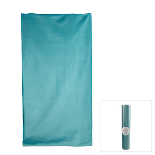 Luxe Velvet Table Runner Tiffany Blue 200cm