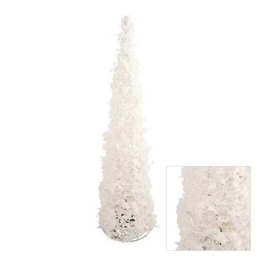 Ice White Cone Tree Large 61cm