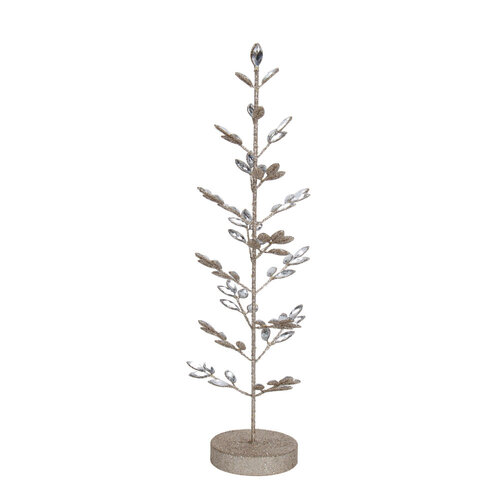 Jewel Champagne Light Up Tree 61cm