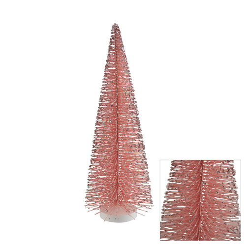 Glitter Tree Pink Med 38cm