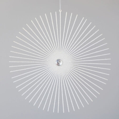 Rays Ornament White 27cm