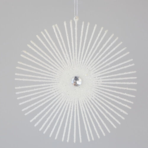 Rays Ornament White 15cm