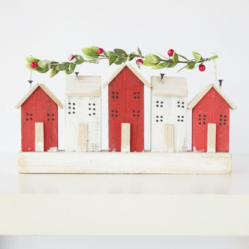 Village Row House Red Natural 29cm