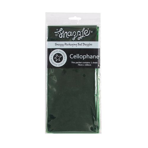 70x100cm Green Cello Wrap