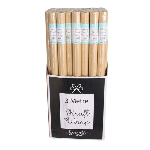 Kraft Roll Wrap 3mx70cm 