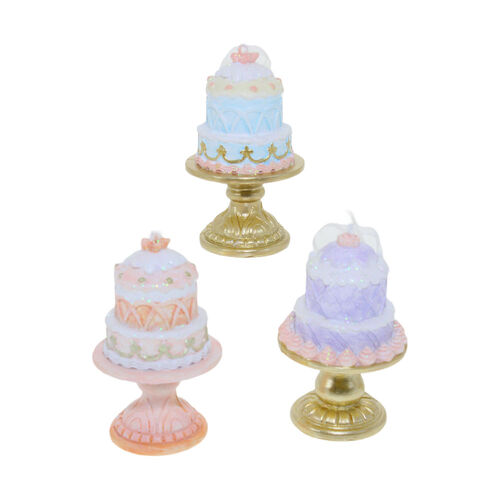 Cake Decorations 3 assorted 2 Tier  9cm