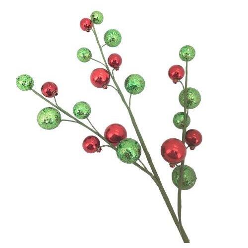 Red Green Ball Spray 75cm