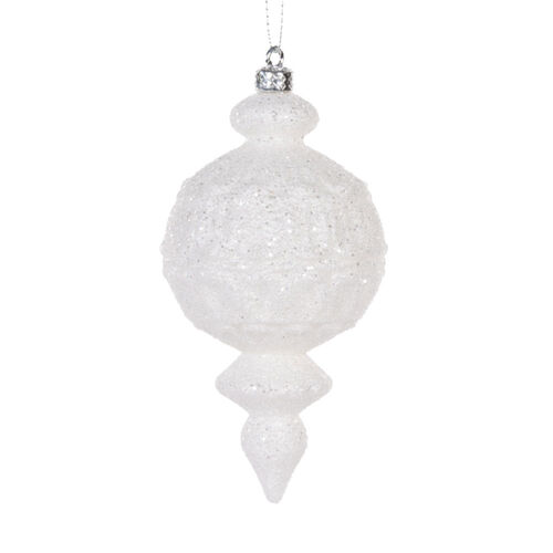 White Aztec Finial 16cm