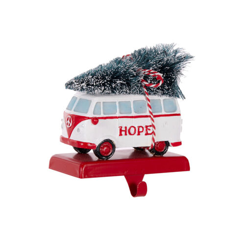 White "Hope" Kombi Stocking Holder 15cm