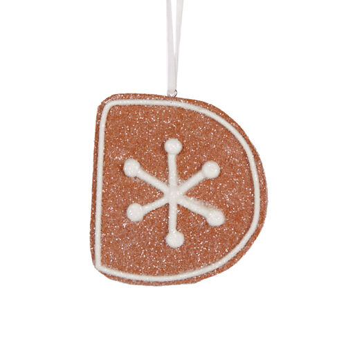 Gingerbread Alphabet - Letter D 12cm