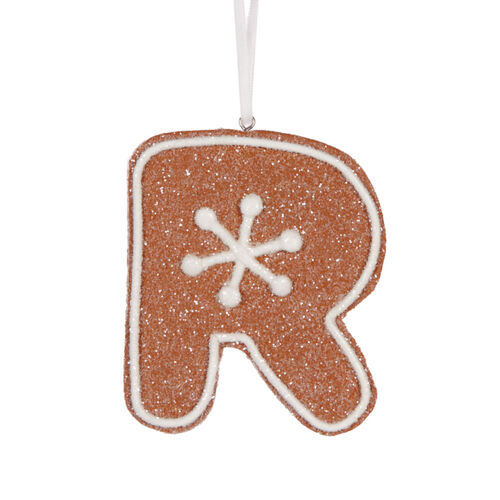 Gingerbread Alphabet - Letter R 12cm