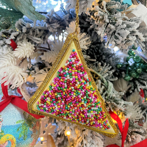 Fairy Bread Sequin Hanging Decoration 13cm