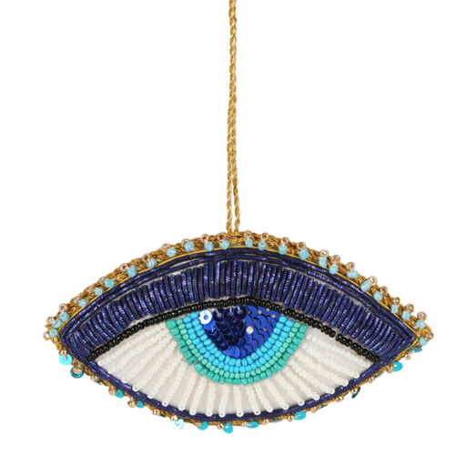 Evil Eye Sequin Hanging Decoration