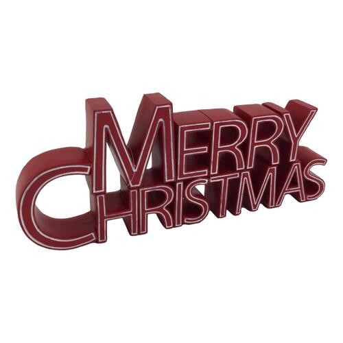 Merry Christmas Sign 31cm