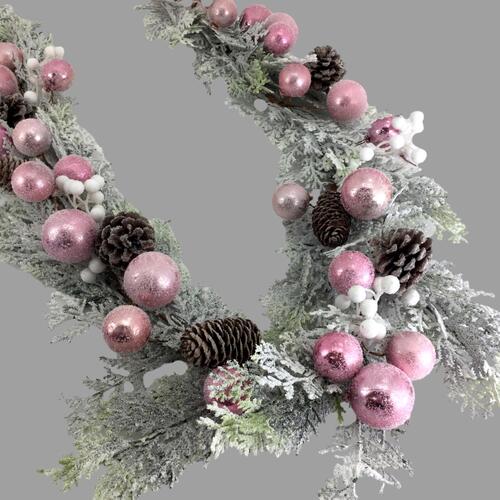 Pink Ball Garland 180cm