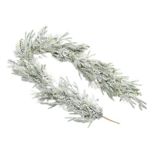 Frosted Green Garland 180cm