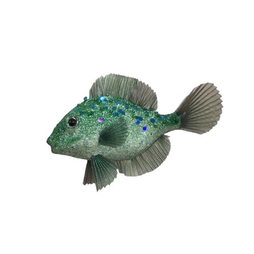 Fish Teal 14cm