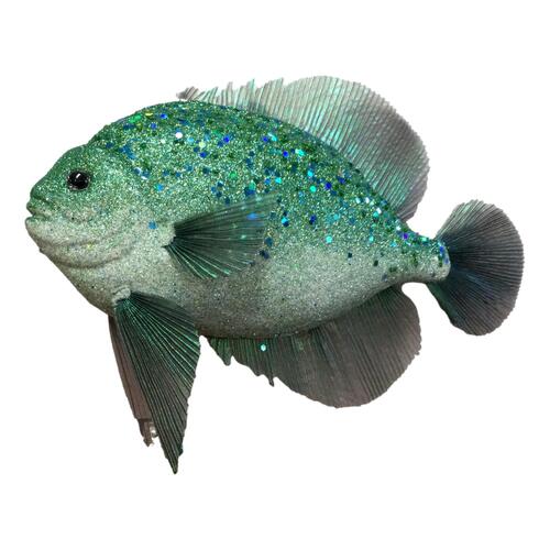 Fish Teal 30cm