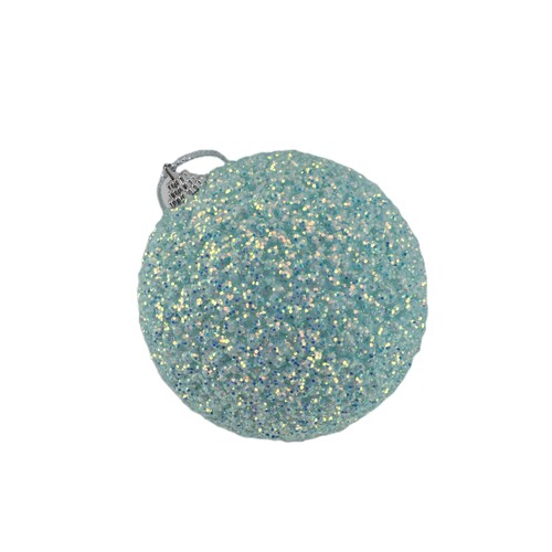 Blue Small Glitter Ball 10cm