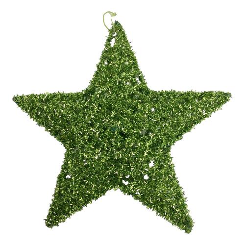 Green Star Hanging 20cm