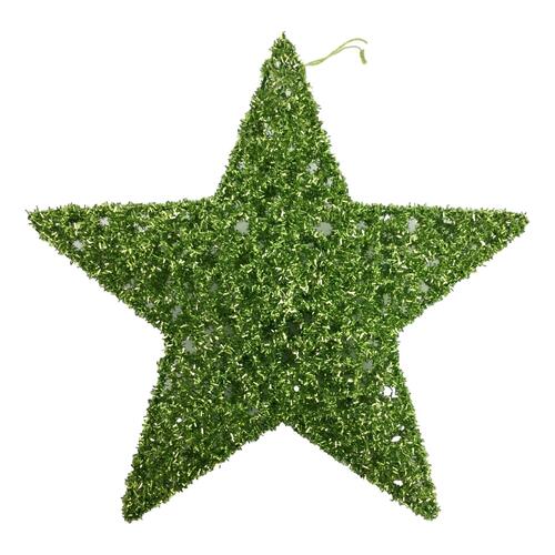 Green Star Hanging 25cm