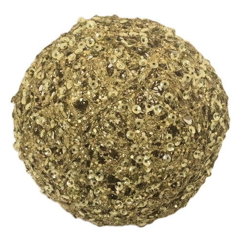 Gold Glitter Ball 20cm