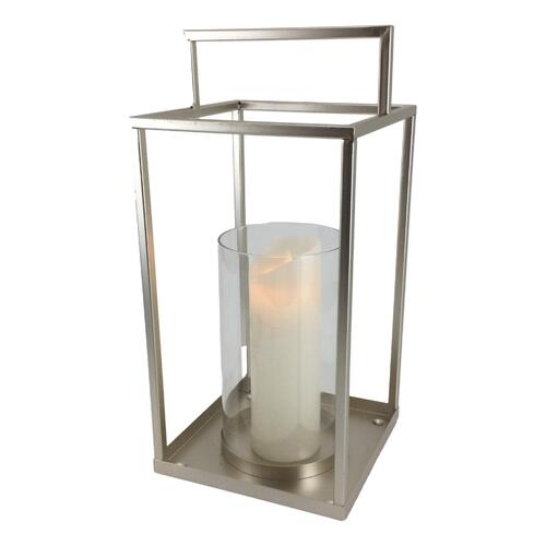 Champagne Metal Lantern 42cm