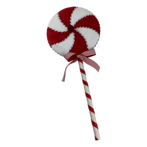Red White Lollypop 20cm