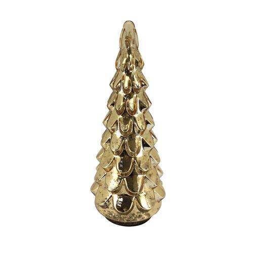 Glass Gold Tree 55cm