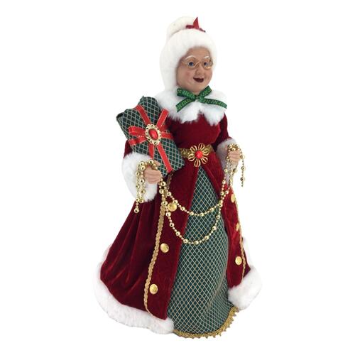 Red Mrs Claus 45cm