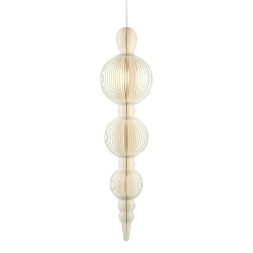 Elegant Paper Finial Hanging 100cm