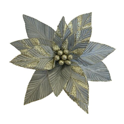 Platinum Poinsettia 30cm
