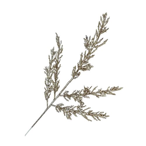 Champagne Leaf Spray 84cm