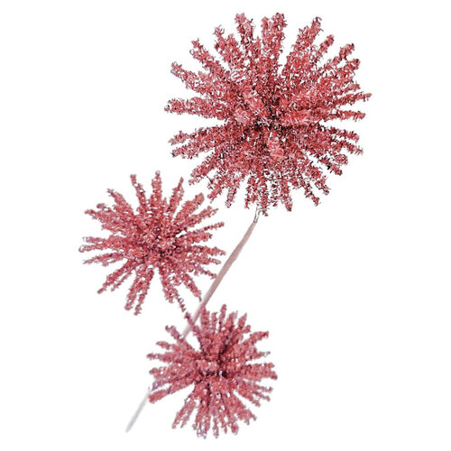 Pink 3 Burst Balls Spray 60cm
