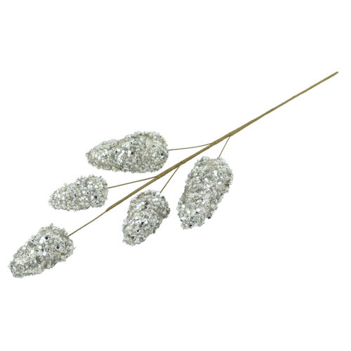 5 Cone Spray Platinum 58cm