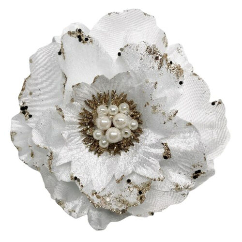 Velvet Silk Magnolia White 16cm