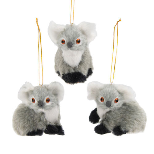Faux Fur Koala Hanging 9cm
