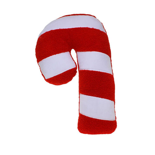 Candy Cane Shaped Pillow 44cm