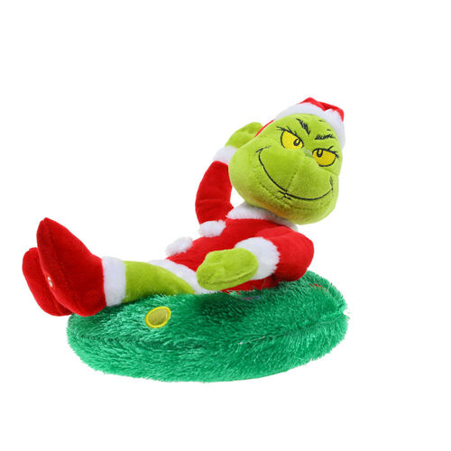 Grinch on Spinning Wreath 24cm