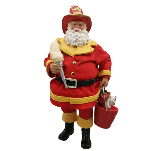 Fireman Santa Claus 29cm