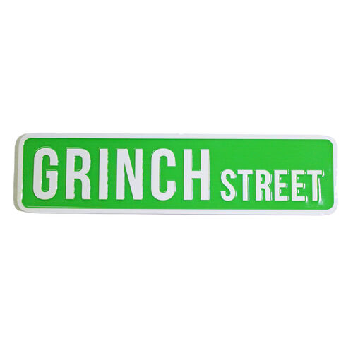 Dr Seuss Grinch Street Sign 80cm