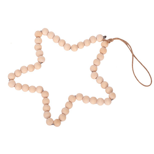 Ball In Star Ornament Shape 25cm