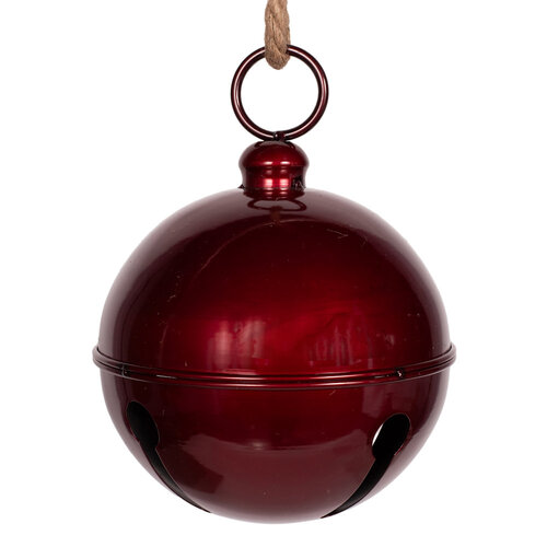 Shiny Red Metal Bell 25cm