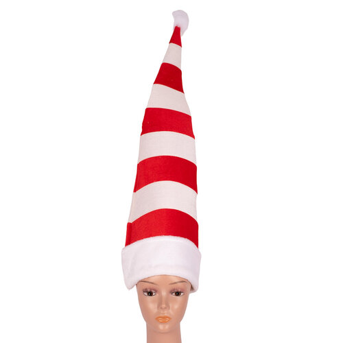 Long Red & White Santa Hat 83cm
