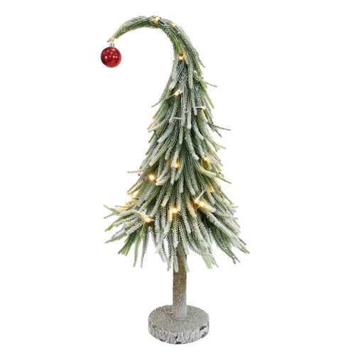 Light Up Spiky Curve Tree 60cm